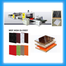 high gloss PVC & MDF laminating machine / PUR Hot Melt Glue Adhesive Laminating Machine